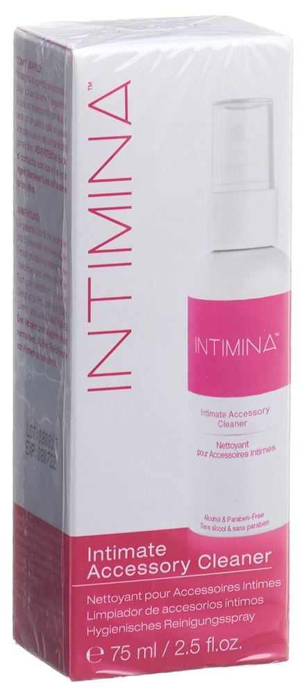 INTIMINA spray detergente per accessori Fl 75ml