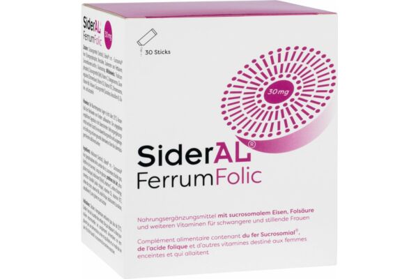 SiderAL® Ferrum Folic Powder 30 x 1,6 g