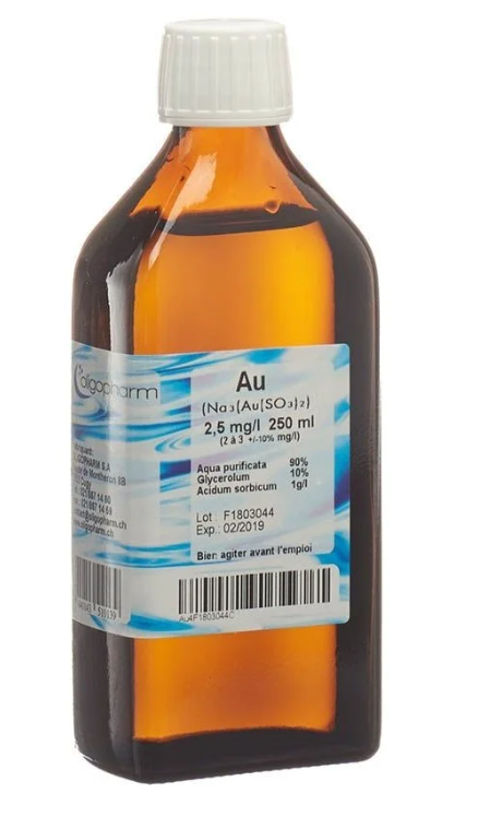 OLIGOPHARM Soluzione di oro 2,5 mg/l 250ml