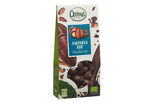 Optimy Genuss Mandorle al Latte al Cioccolato Biologico 150g