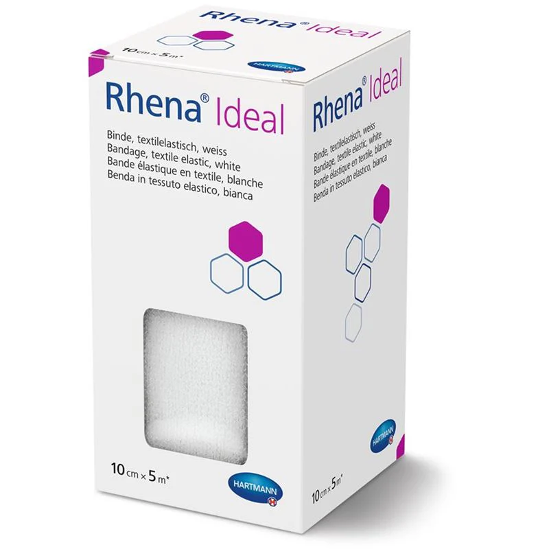 Benda elastica Rhena Ideal 10cmx5m bianco n