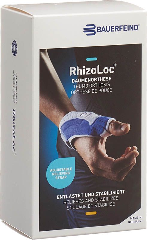 Ortesi di stabilizzazione RhizoLoc taglia 1 destra in titanio