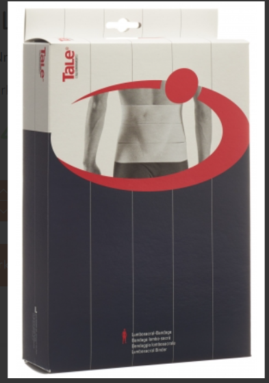 Tale fascia lombosacrale 22,5/111-150cm Pelotte bianca