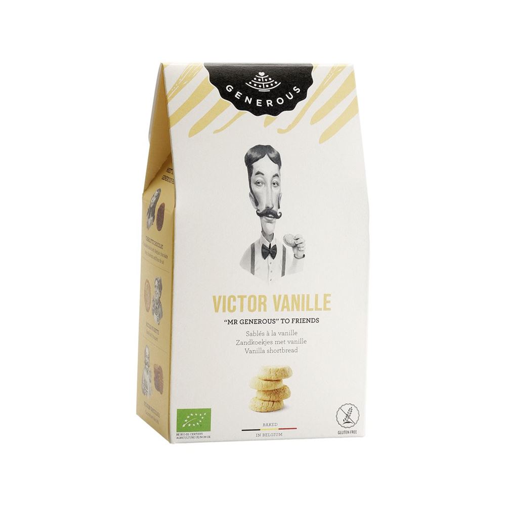 GENEROUS Victor Vanilla Sablés senza glutine 100g