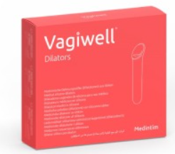Set di dilatatori VAGIWELL Small con dimensioni 1-3
