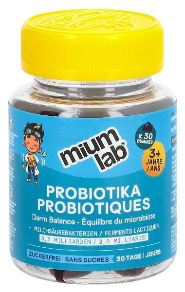 MiumLab Bambini Gomme Probiotiche 30 pezzi