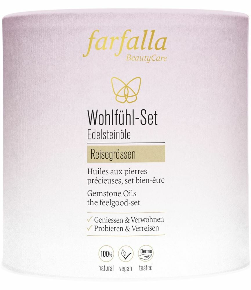 FARFALLA Set di olii di gemme per il benessere 7 x 10 ml