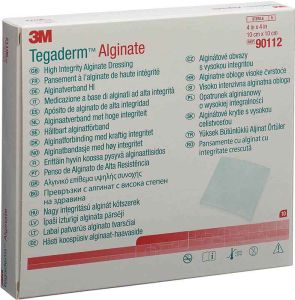 3M Tegaderm compresse di alginato 10x10cm 10 pezzi