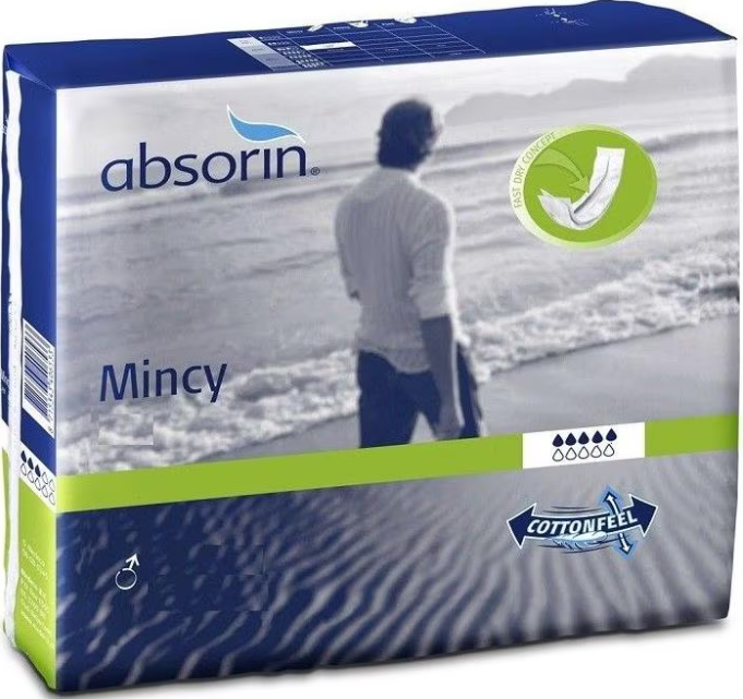 ABSORIN Mincy Normal Uomo Btl 28 pezzi