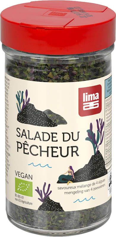 Miscela di alghe Lima in fiocchi shakerata 40g