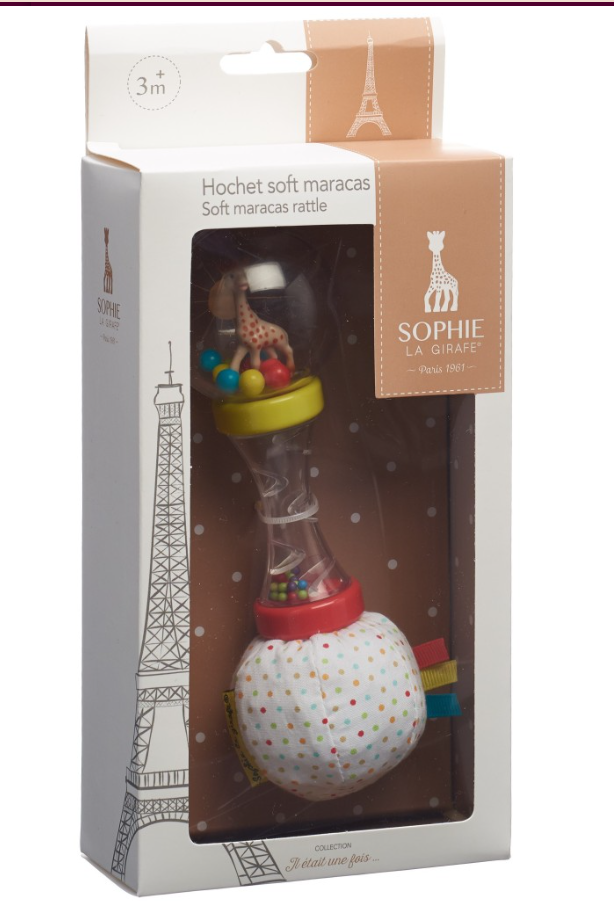 Sophie la girafe sonaglio morbido maracas