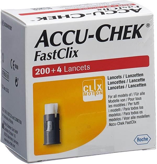 Lancette Accu-Chek FastClix 34 x 6 pezzi