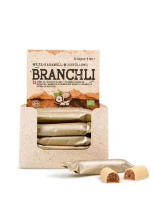 BIO PARTNER Branchli Caramel Hazelnutf 22g