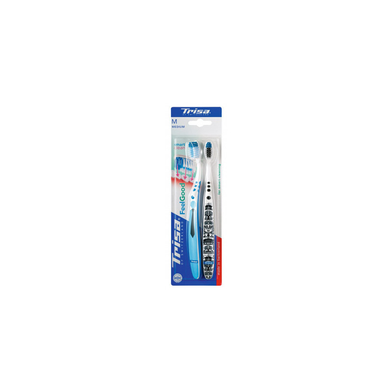 Trisa Feelgood Smart Clean Spazzolino Duo medio