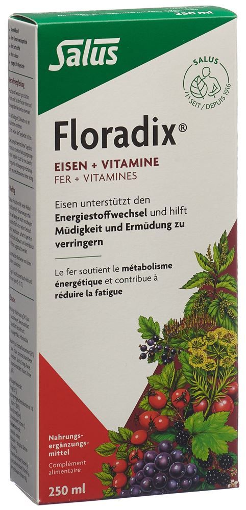 Floradix Ferro + Vitamine 250 ml