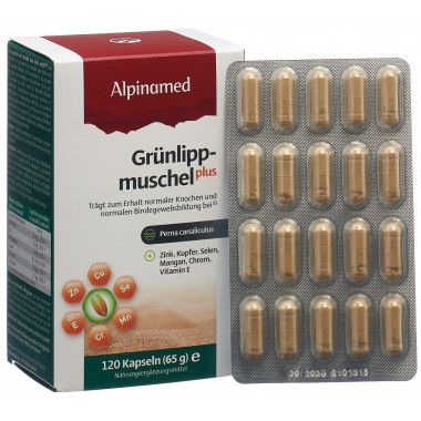 ALPINAMED Cozza Verde Plus Capsule 120 Capsule