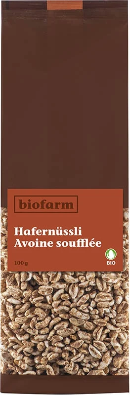 Noci di avena della fattoria biologica 100g