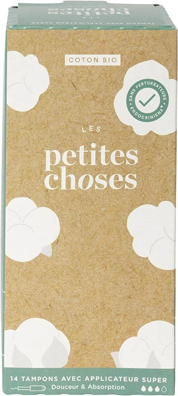LES PETITES CHOSES Tamponi App super pl Bio 14 pezzi