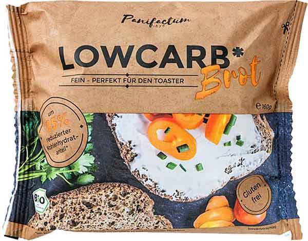 PANIFACTUM Pane a basso contenuto di carboidrati Fine Biologico senza glutine 160g