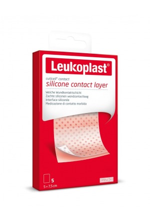 Leukoplast Cuticell Contact 5x7,5 cm 5 pezzi