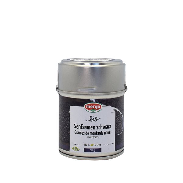 MORGA spezia senape nera intera biologica 75g