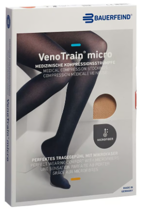 Bauerfeind VT MICRO AG KKL2 L n/l piede aperto crema microstallone 1 paio