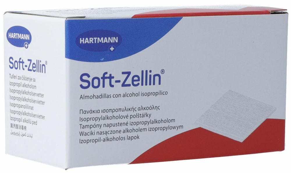 Tamponi alcolici morbidi Zellin 100 pezzi