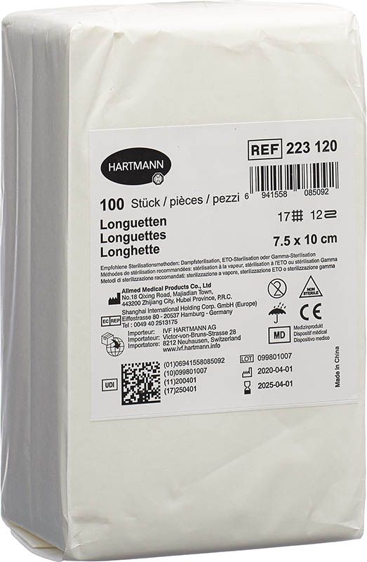 Longuette FIV T17 7,5x10cm 12x 100 pezzi