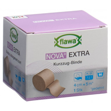 Flawa Nova Benda extra corta 4cmx5m color pelle
