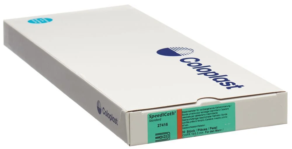 SpeediCath 1x Catetere CH16 40cm Uomo Nelat 30 Btl