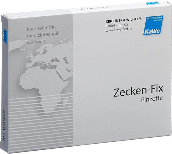 Kawe Tick Fix pinzetta per zecche in acciaio inox