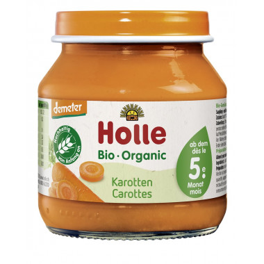 Holle carote demeter bio 125g