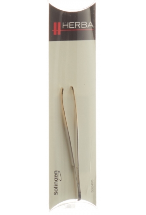 Pinzetta Herba 9cm dritta