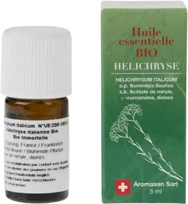 AromaSan Immortelle olio essenziale biologico 2ml