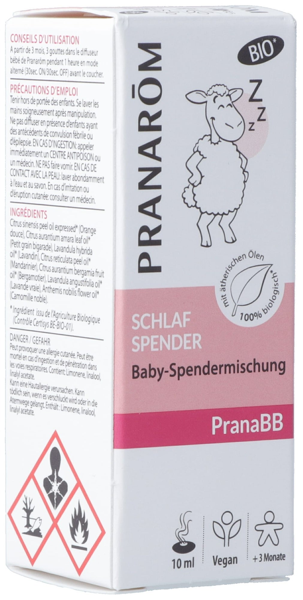 PRANAROM PranaBB Miscela Sonno Eco Bio 10ml