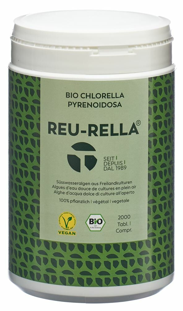 Reu-Rella Compresse di clorella biologica 2000 pezzi