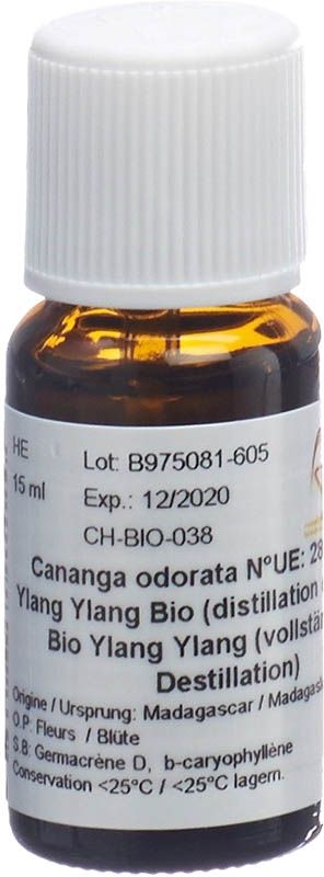 Aromasan Ylang Ylang Olio Essenziale Biologico 15ml