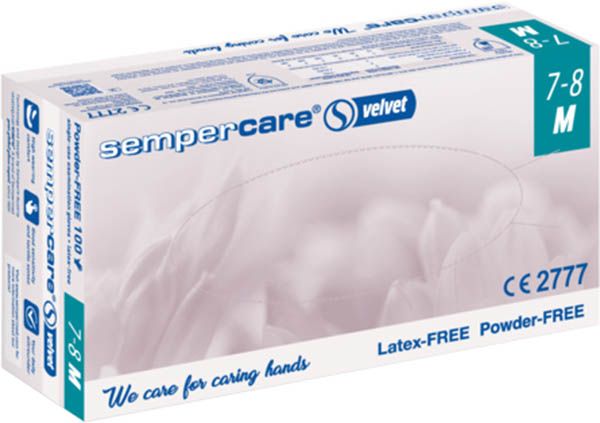 Sempercare velvet M unsteril ungepudert 200 Stück
