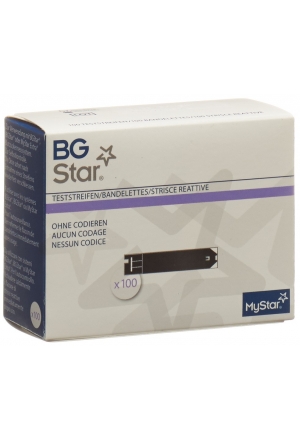 BGStar/ iBGSTAR MyStar Extra strisce reattive 100 pezzi