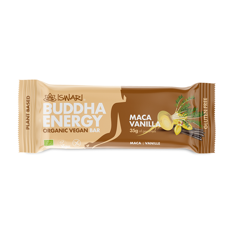 ISWARI Barretta energetica Maca&Vaniglia BIO 35g