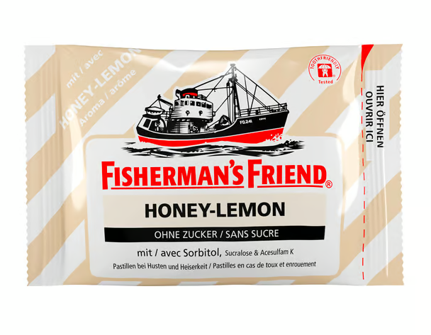 Amico dei Pescatori Miele-Lemonio senza zucchero Btl 25g