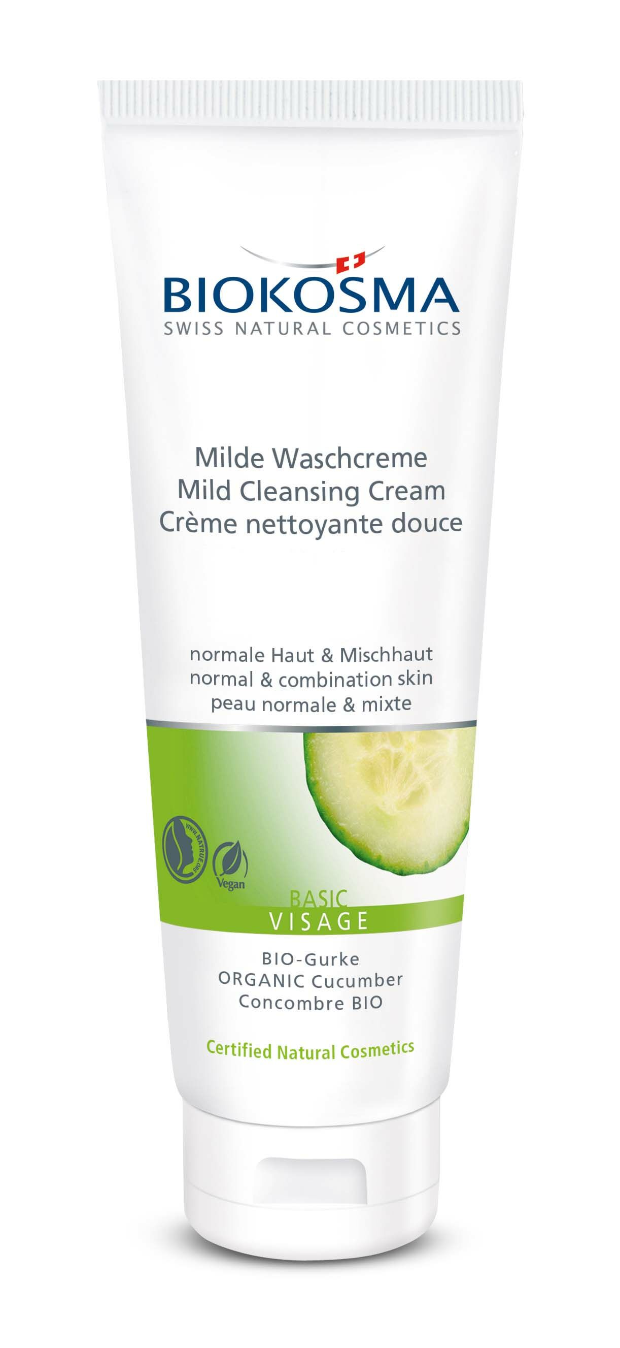BIOKOSMA Basic Milde Waschcreme 125ml