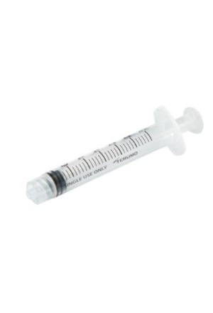 Siringa Terumo 3ml 3 parti centro Luer-Lock 100 pezzi