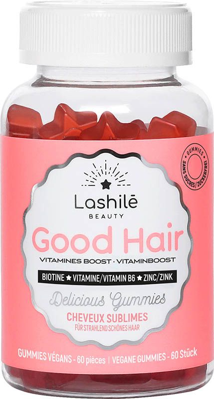 Lashilé Gomme per capelli buoni flacone 60 pezzi