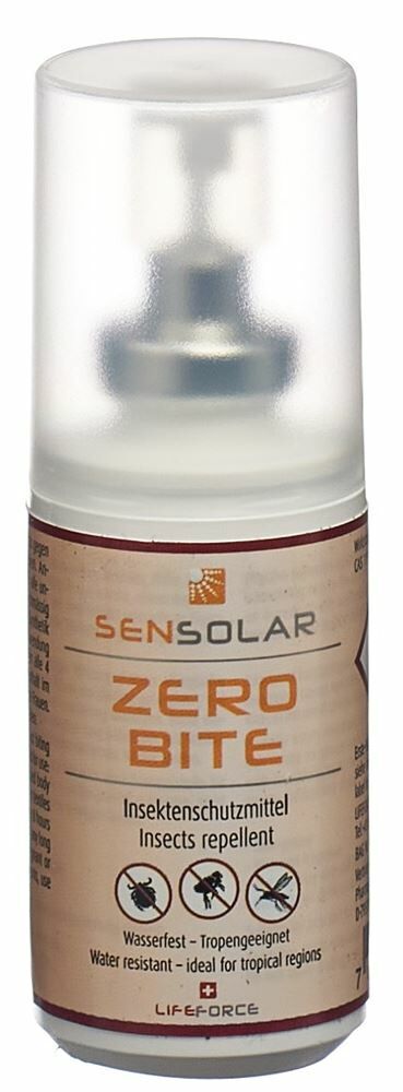 Sensolar Zero Bite Repellente per zanzare e zecche 30ml