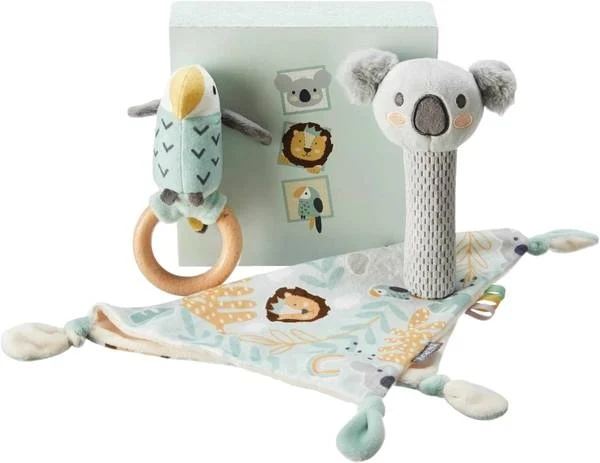 NUBY Baby Set Pappagallo Koala L?we 3pcs