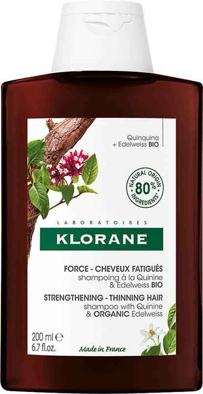 Klorane Quinine Edelweiss Shampoo 200ml
