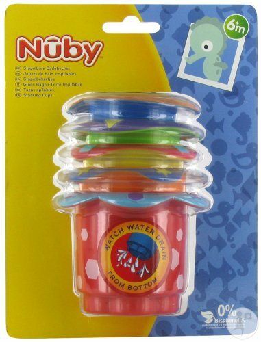 Vasche da bagno colorate Nûby da costruire e assemblare 6M+