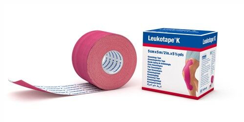 Leukotape® K Kinesiology Tape 5mx5cm rosa