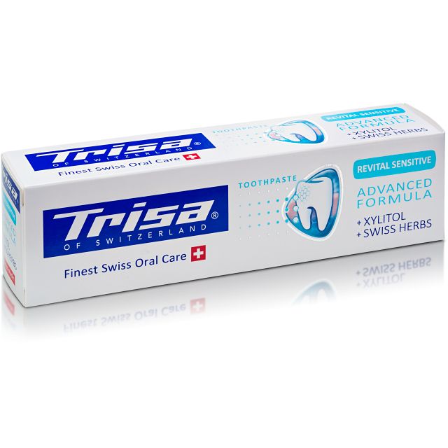 Trisa Dentifricio Revital Sensitive Erbe Svizzere Tb 75ml